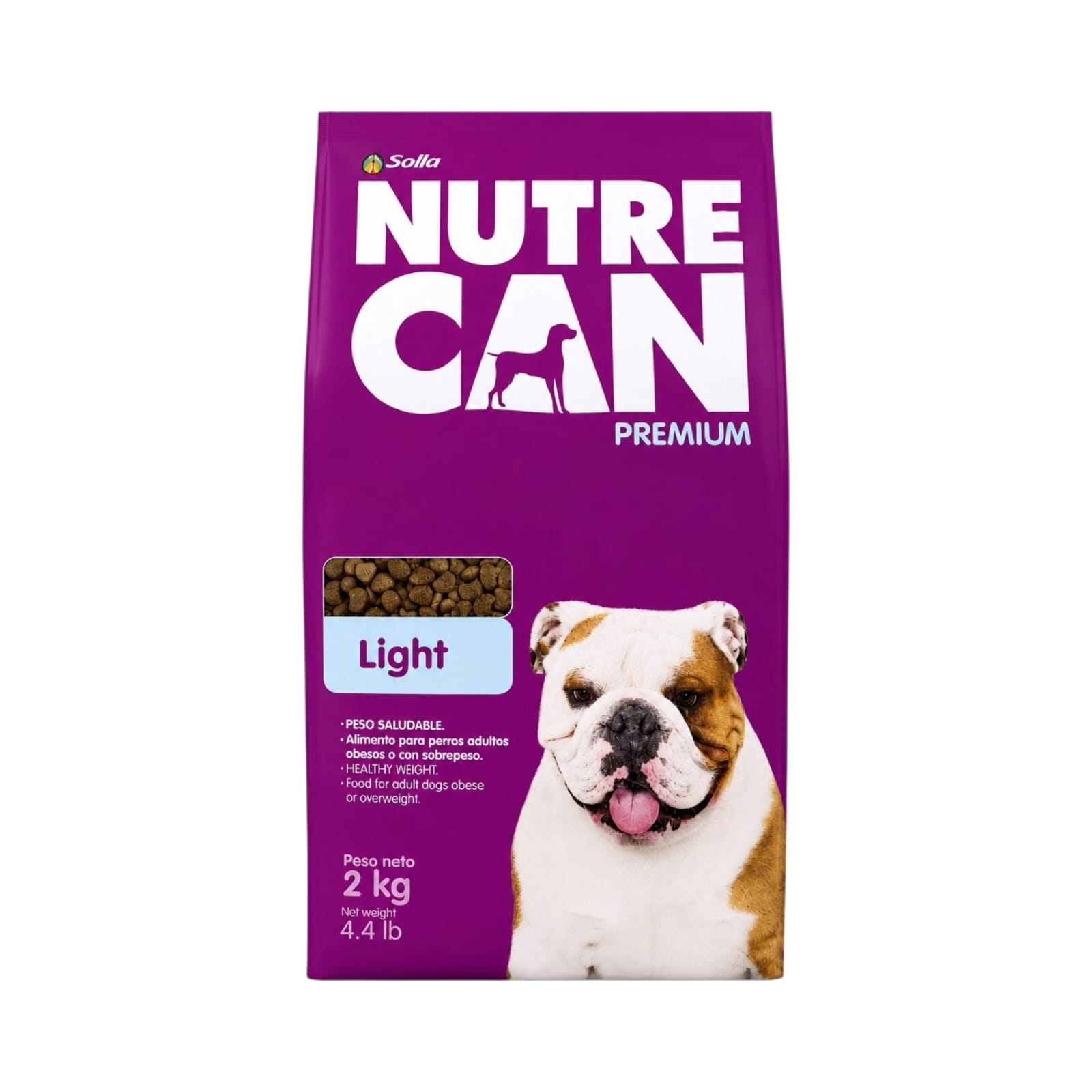 Alimento Seco Nutre Can Light para Perros Adultos 2 kg
